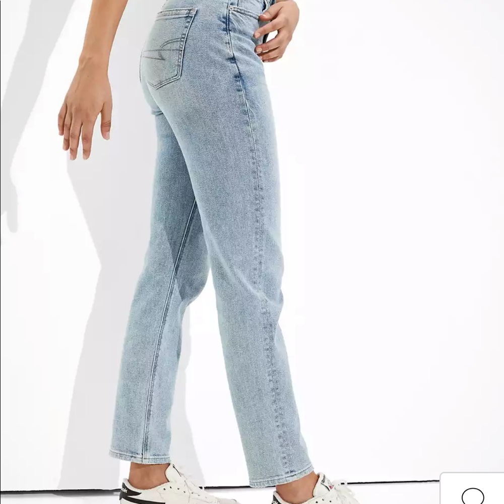 NWT American eagle mom straight jean
